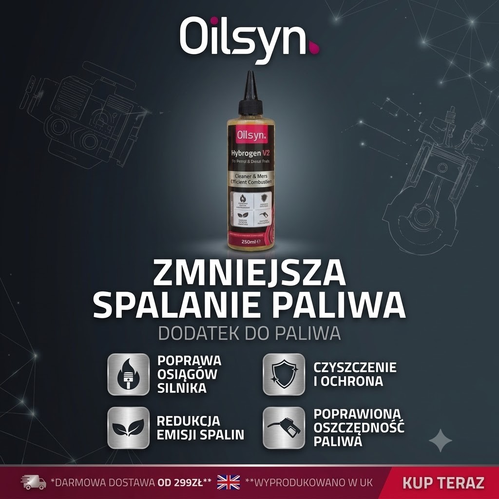 Dodatek do paliwa zmniejszający spalanie
